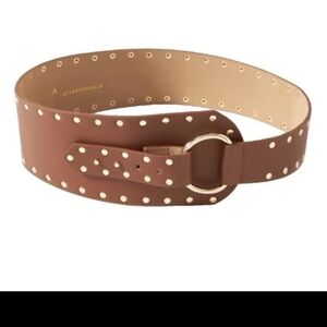 NWT Anthropologie Hensler Studded Hip Belt Sz S